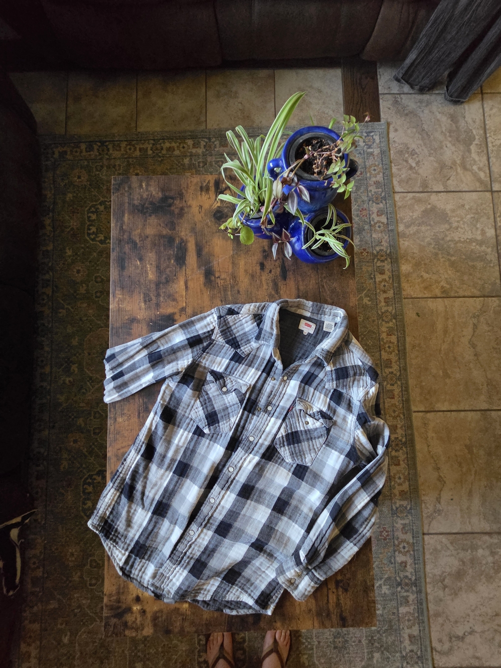 Womens Button Up Levi